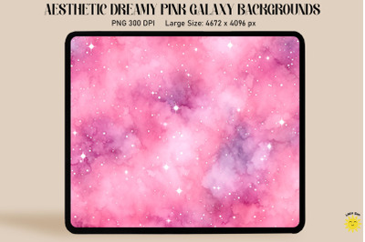 Dreamlike Pink Universe Backgrounds