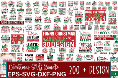 Christmas  300 Design Bundle