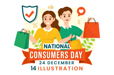 14 National Consumer Day Illustration