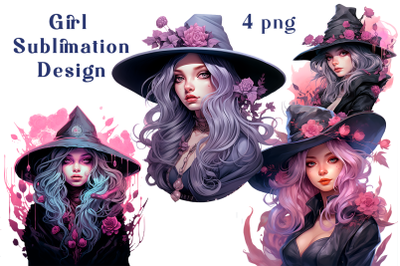 Witch clipart, Halloween clipart