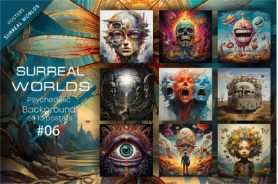 Bundle Surreal worlds 06. Psychedelic.
