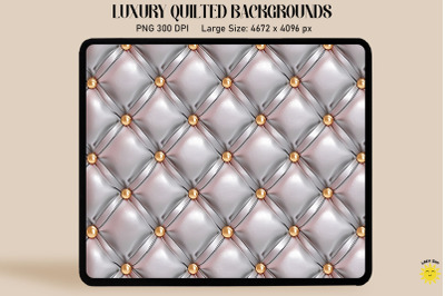 Luxury Gray Quilted Background