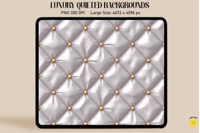 Luxury Gray Quilted Background