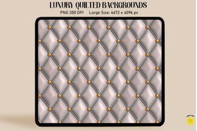 Luxury Gray Quilted Background