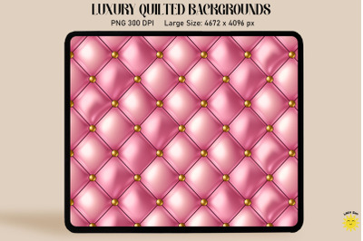 Luxury Magenta Quilted Background