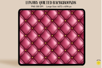 Luxury Magenta Quilted Background