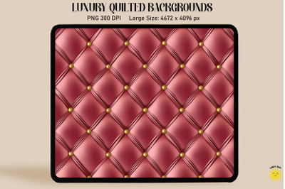 Luxury Maroon Quilted Background