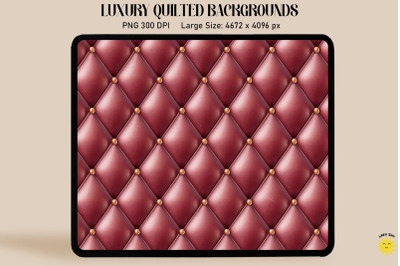 Luxury Maroon Quilted Background