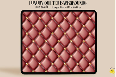 Luxury Maroon Quilted Background