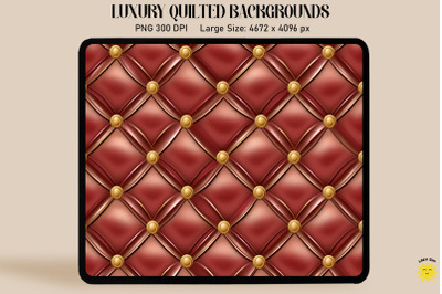 Luxury Maroon Quilted Background