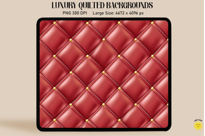 Luxury Maroon Quilted Background