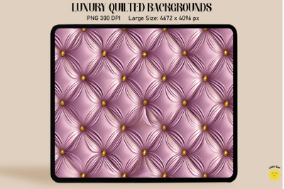 Luxury Purple Quilted Background