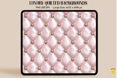 Luxury Silver Quilted Background