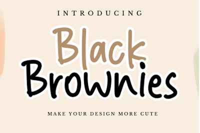 Black Brownies