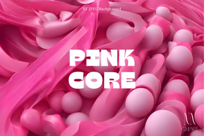 Pinkcore - plastic background
