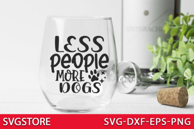 Less people more dogs