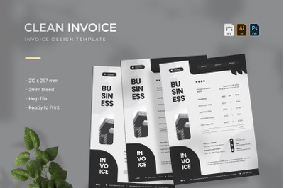 Clean - Invoice