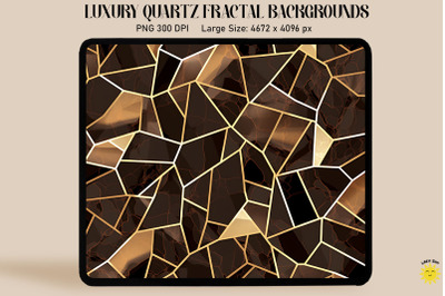 Luxury Brown Gold Quartz Background