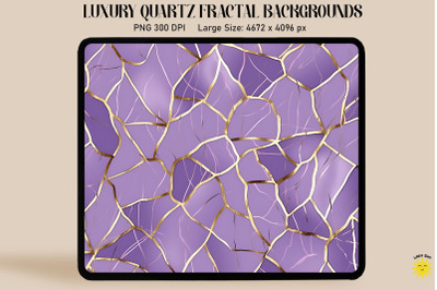 Luxury Lavender Gold Quartz Background