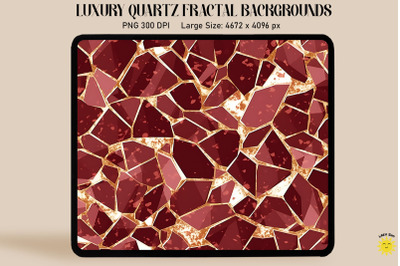 Luxury Maroon Gold Quartz Background