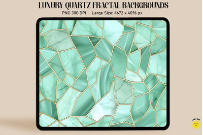 Elegant Pastel Green Quartz Background