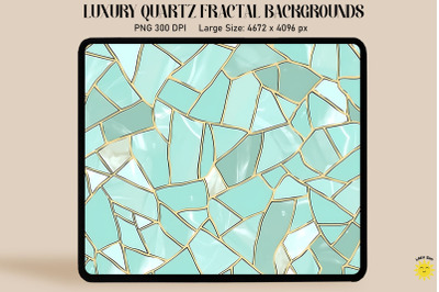 Elegant Pastel Mint Quartz Background