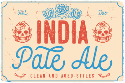 India Pale Ale font DUO