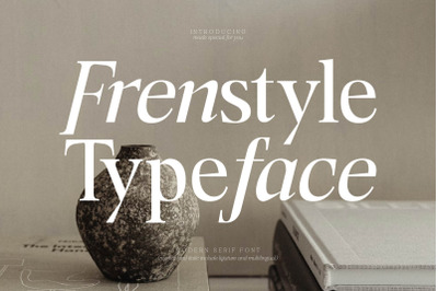 Frenstyle Typeface