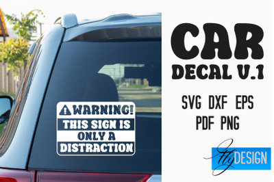 Car Decal | Car Decals SVG | Funny Quotes SVG v.1