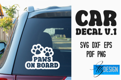 Car Decal | Car Decals SVG | Funny Quotes SVG v.1