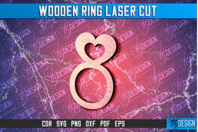 Wooden Ring Laser Cut SVG Design | Laser Cut Design &nbsp;