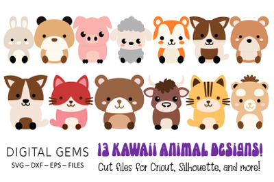kawaii animal bundle