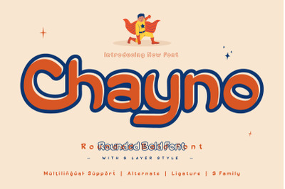 Chayno - Handwriting Font