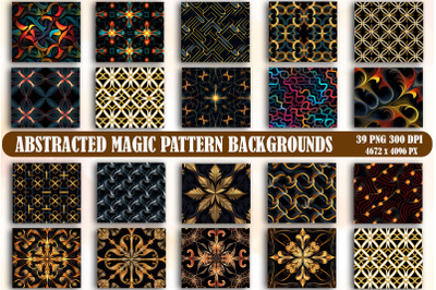 Abstracted Magic Pattern Backgrounds