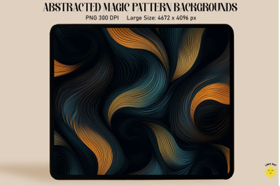 Abstracted Magic Pattern Background