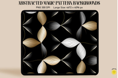 Abstracted Magic Pattern Background