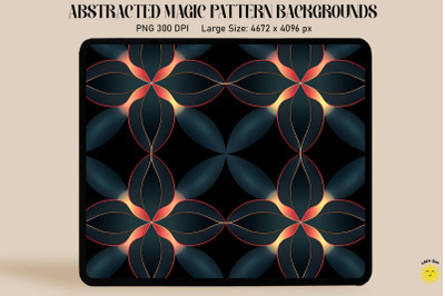 Abstracted Magic Pattern Background