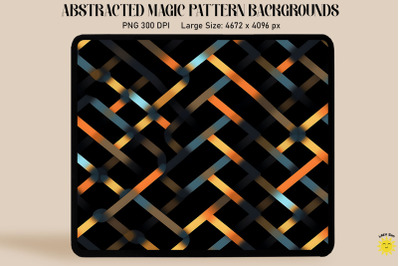 Abstracted Magic Pattern Background