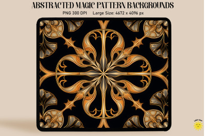 Abstracted Magic Pattern Background