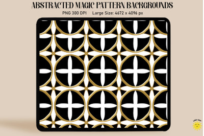 Abstracted Magic Pattern Background