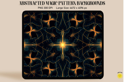 Abstracted Magic Pattern Background