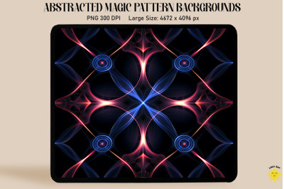 Abstracted Magic Pattern Background