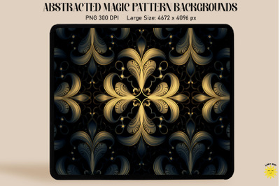 Abstracted Magic Pattern Background