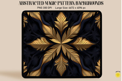 Abstracted Magic Pattern Background