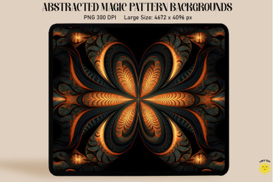 Abstracted Magic Pattern Background