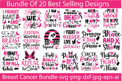 #Breast Cancer SVG Bundle,Breast Cancer SVG Designs, Digital Download