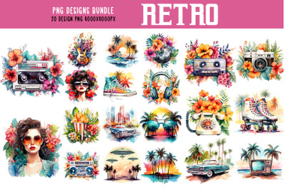 Back To The 80s Retro Vibes Bundle
