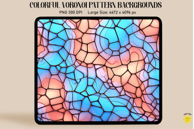 Abstract Voronoi Diagram Pattern