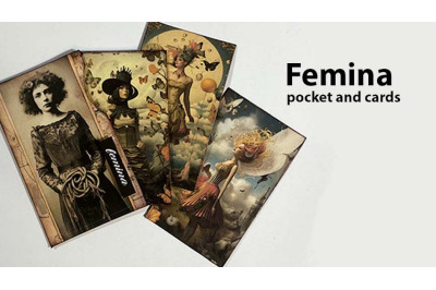 Printable Femina Papercraft Pocket and Cards