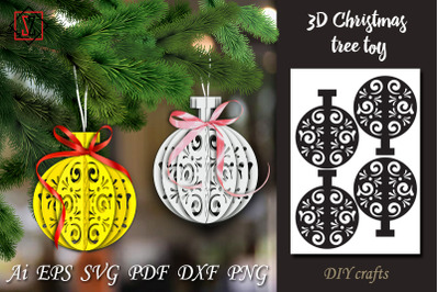 3D Christmas tree toy / DIY crafts_2